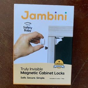 Jambini magnetic cabinet locks